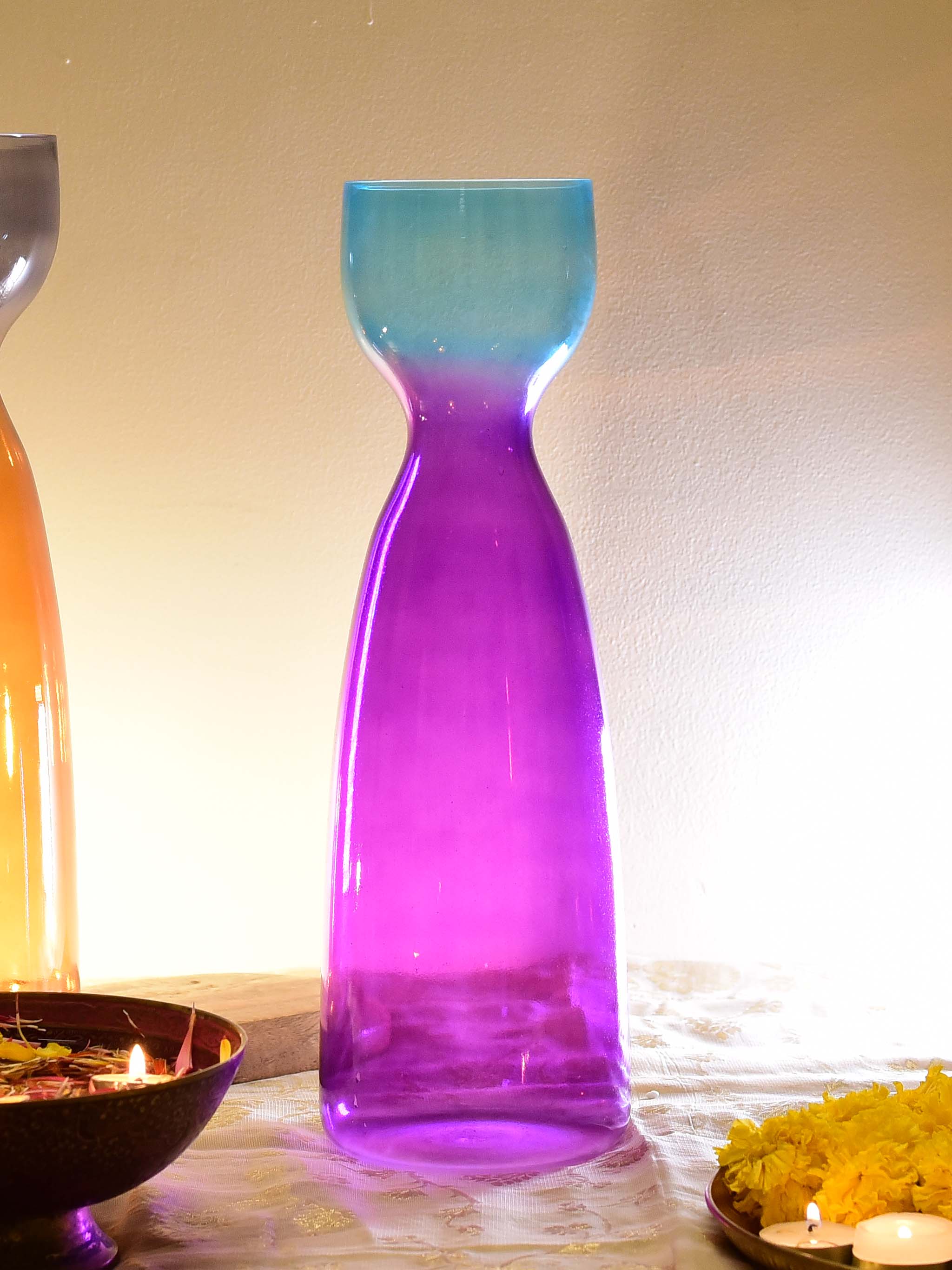 Nadasvaram Vase Plain Purple