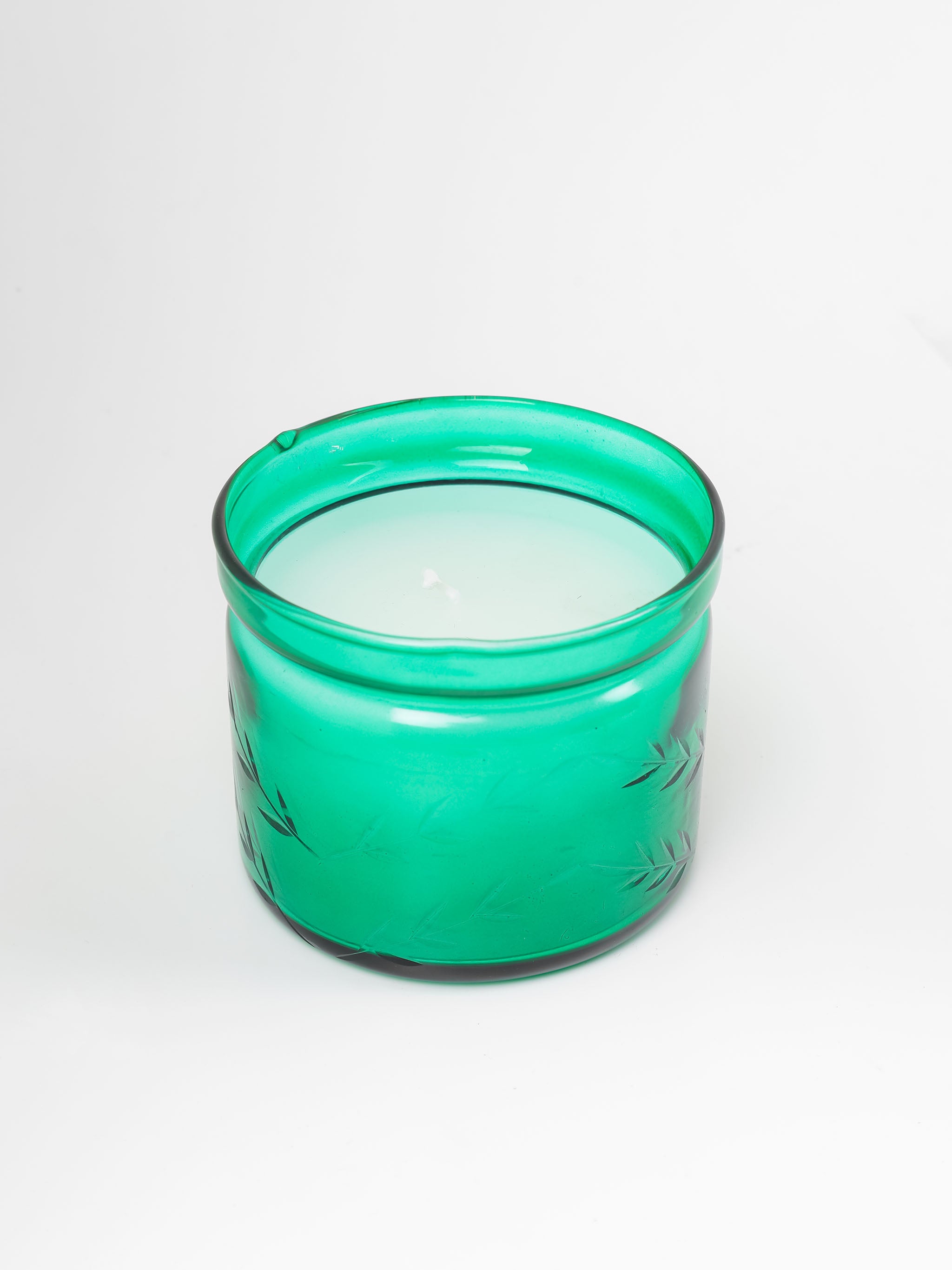 Sugam Candle green(set of 2)
