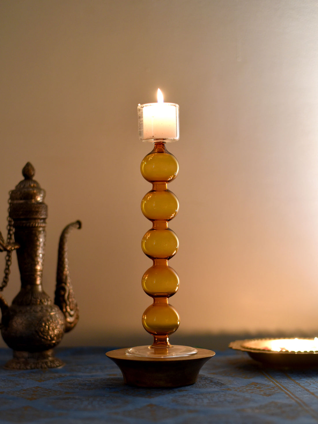 Chirag Amber Candlestand