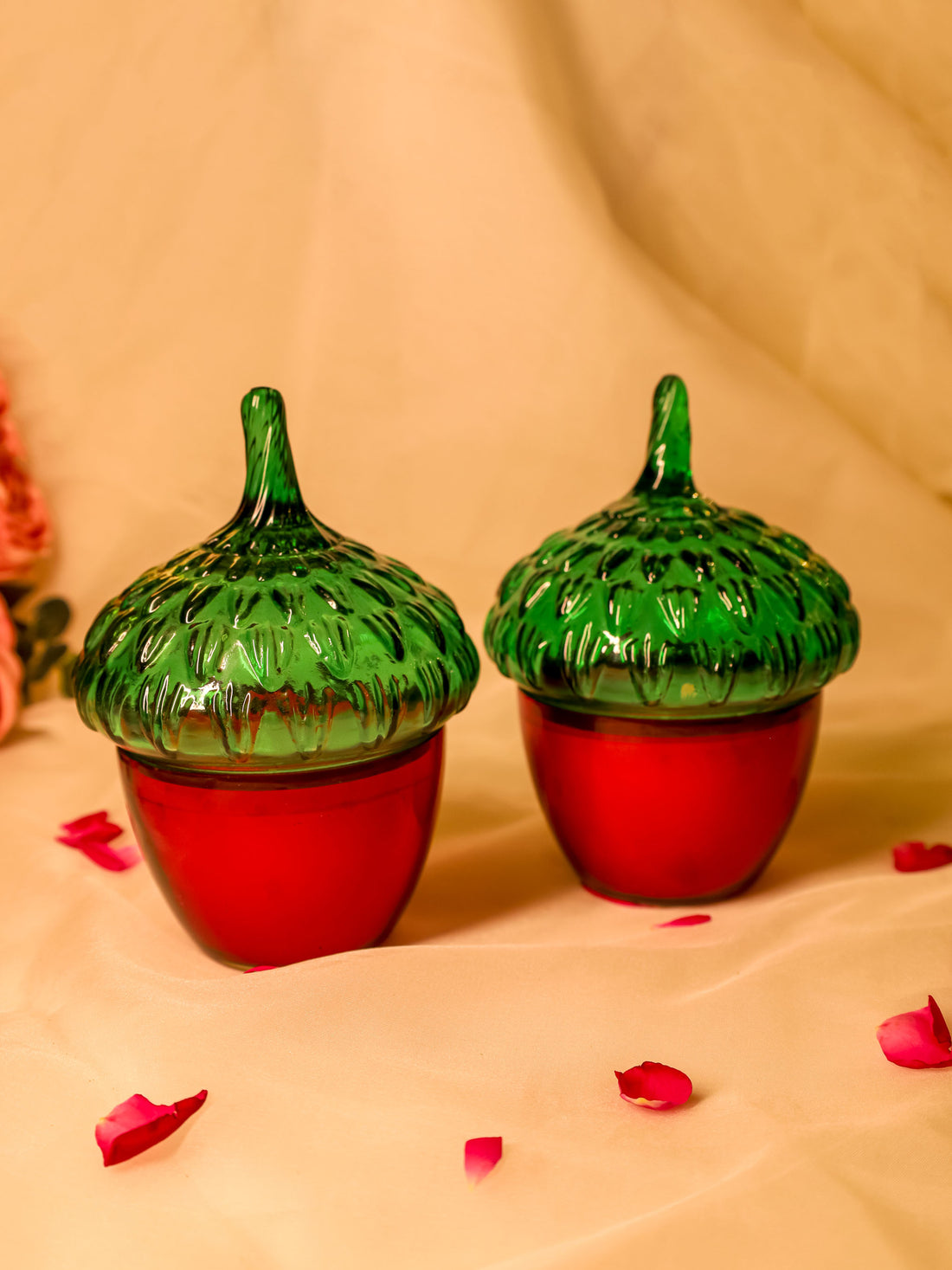Strawberry Candle (Set of 2)