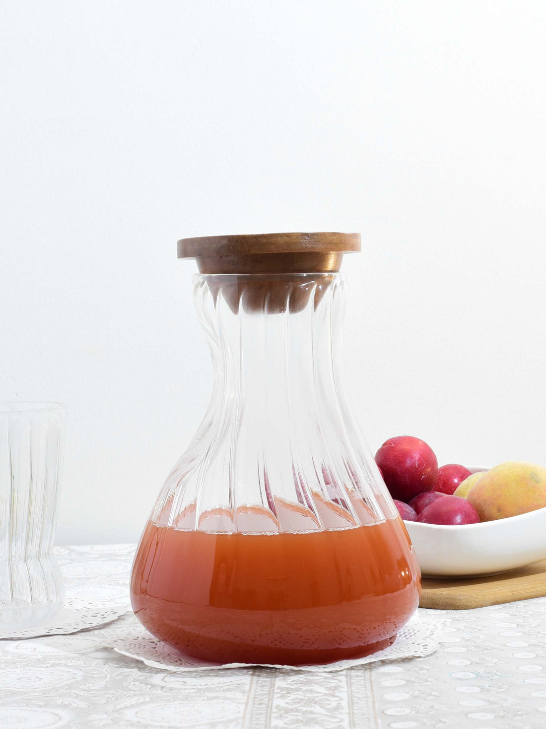 Dimpled Ribbed Pitcher