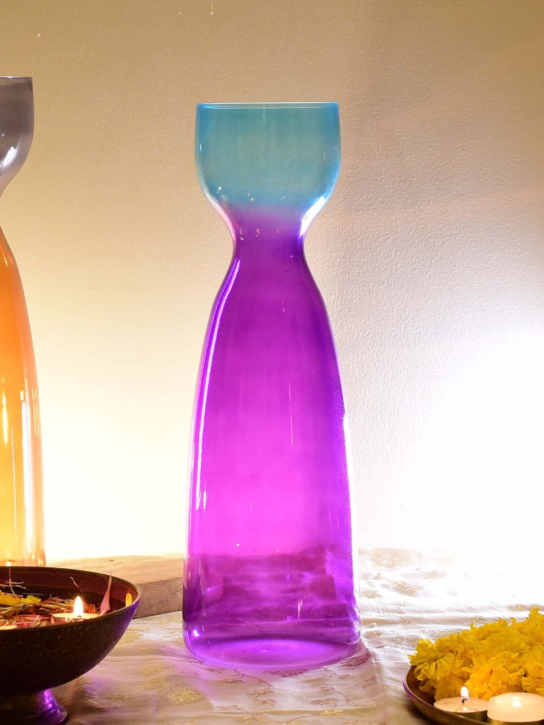 Nadasvaram Vase Plain Purple
