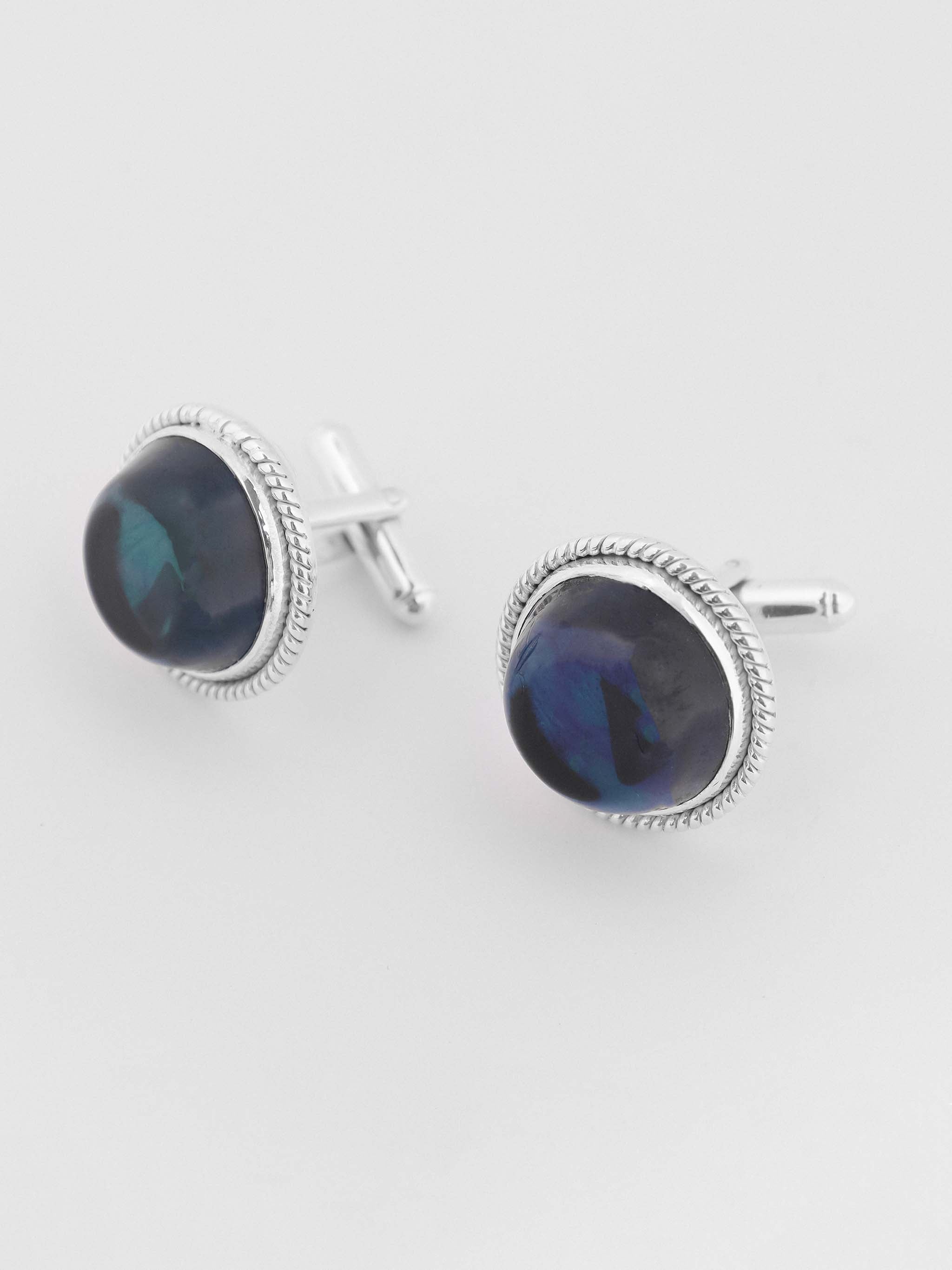 EYES CHICO - Blue Cufflinks