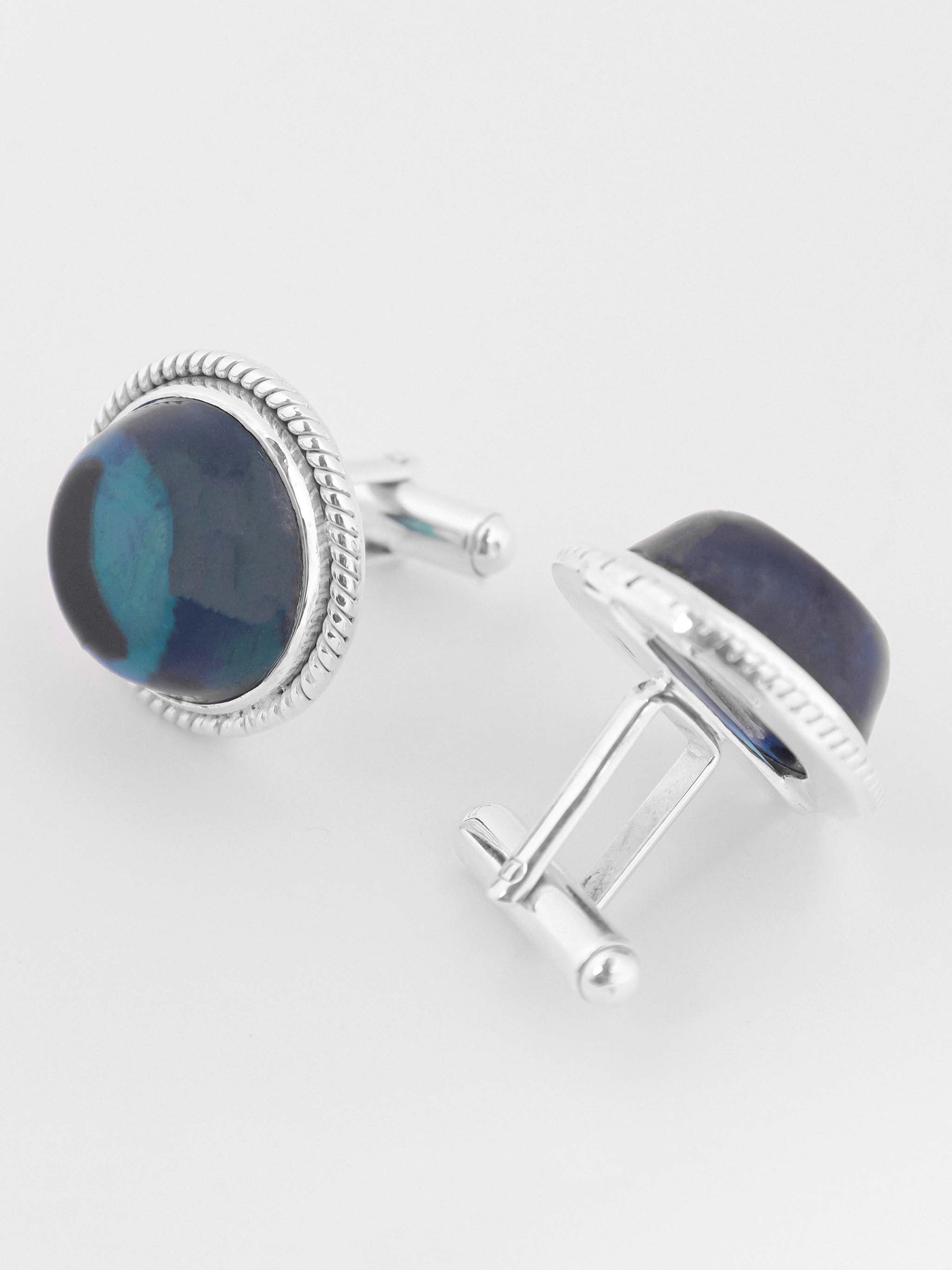 EYES CHICO - Blue Cufflinks