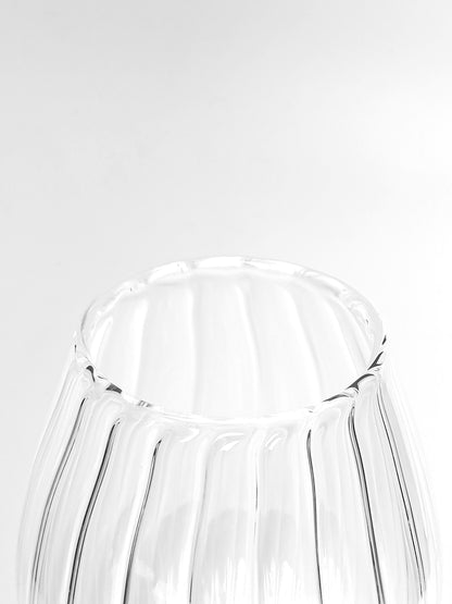 Elysian Ripple ribbed glass