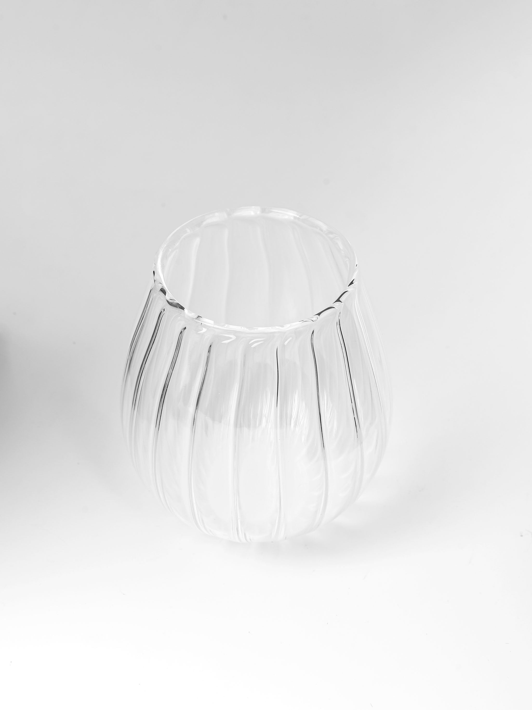 Elysian Ripple ribbed glass