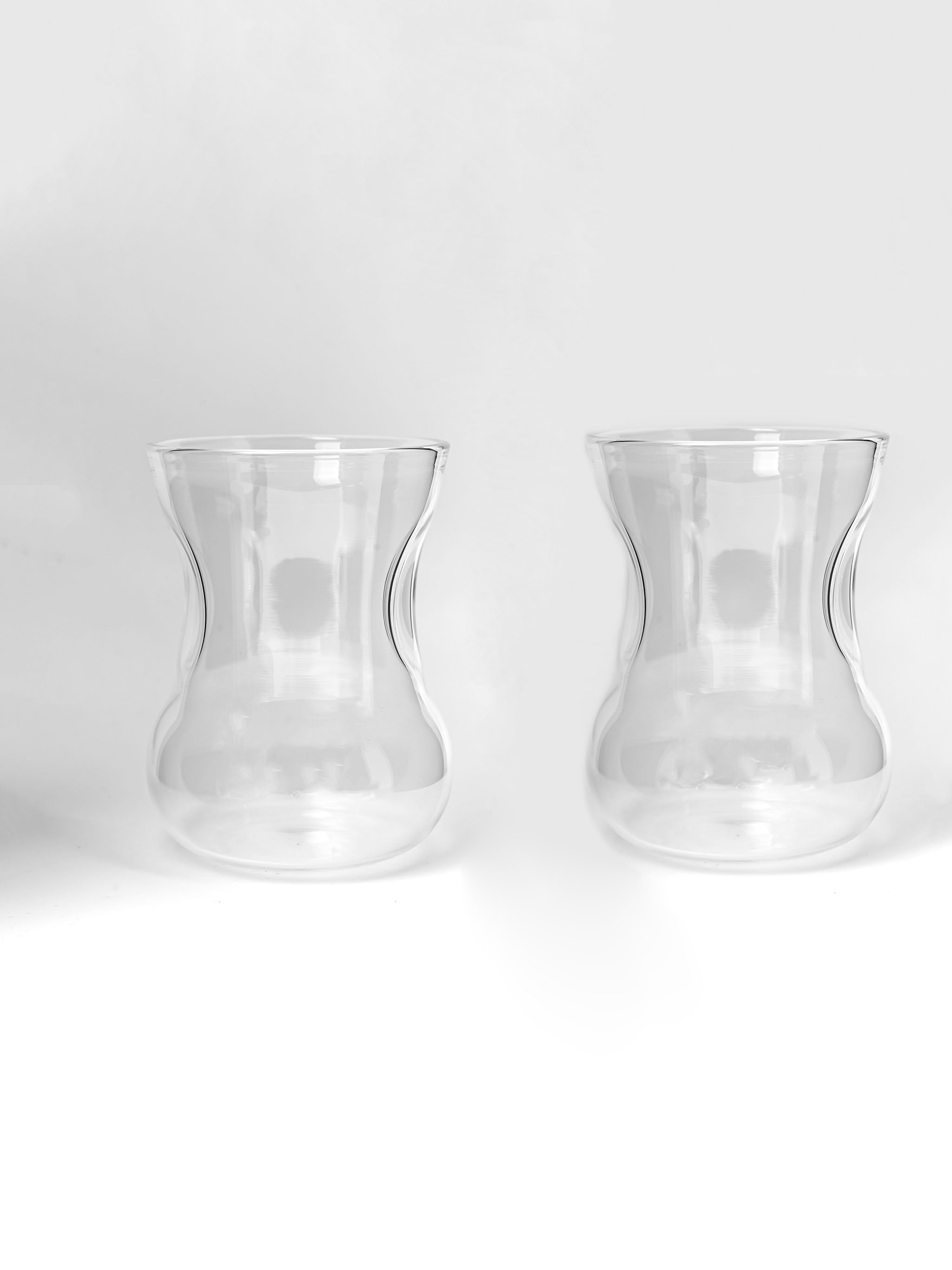 Dimpled jug and glasses (set of 2)