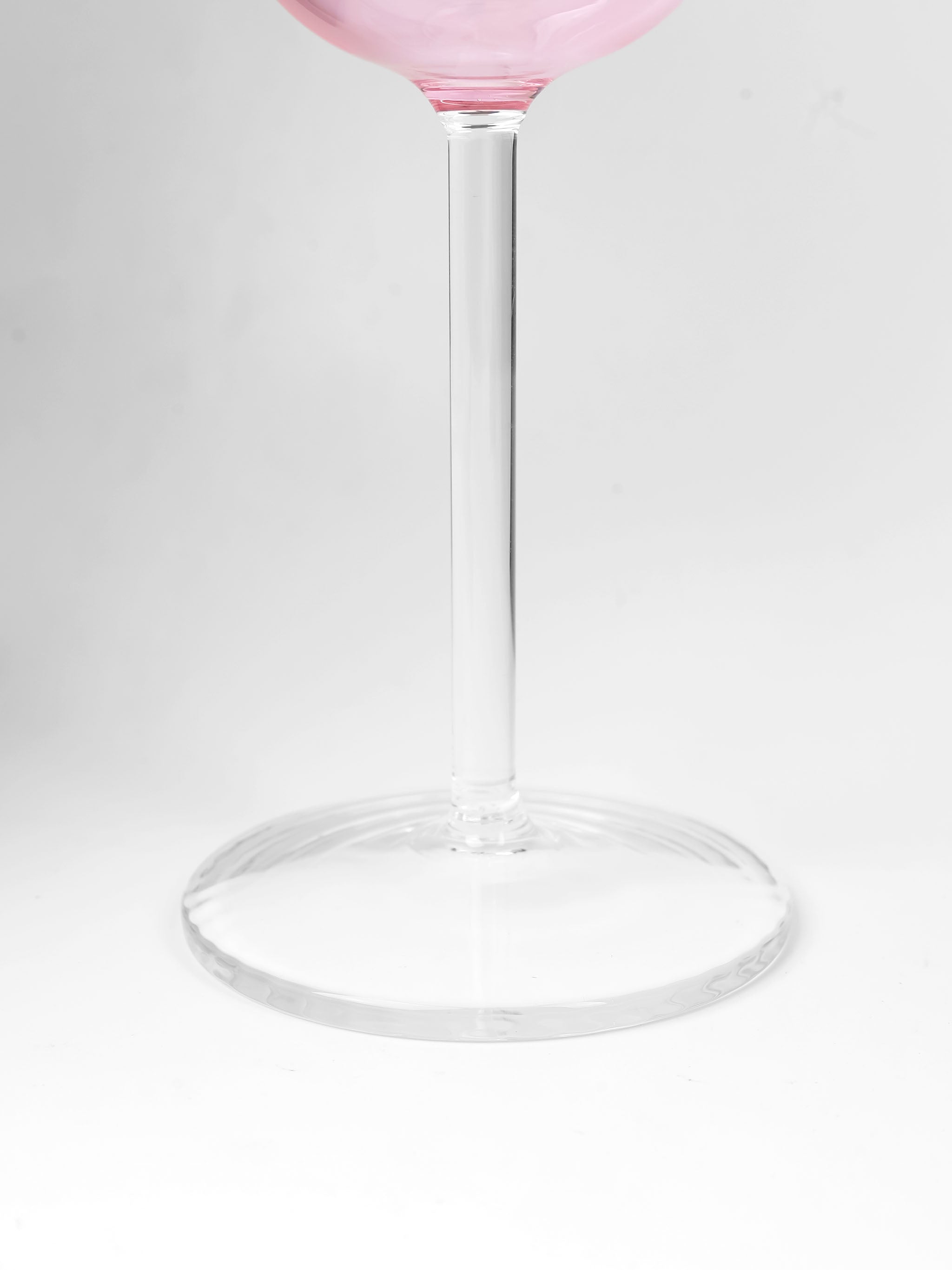 Rosy Bloom Margarita Glasses (set of 2)