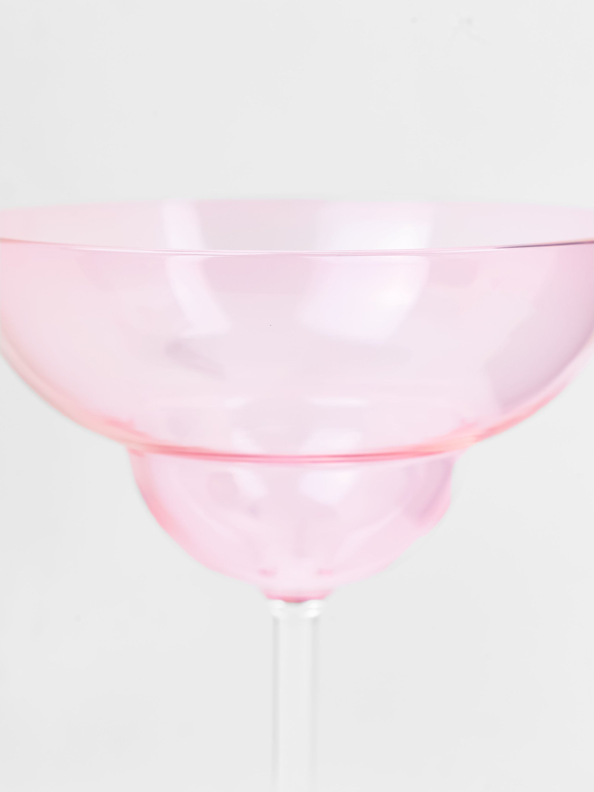 Rosy Bloom Margarita Glasses (set of 2)