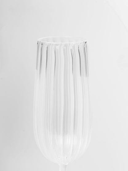 Fluted Wine Glasses (set of 2)