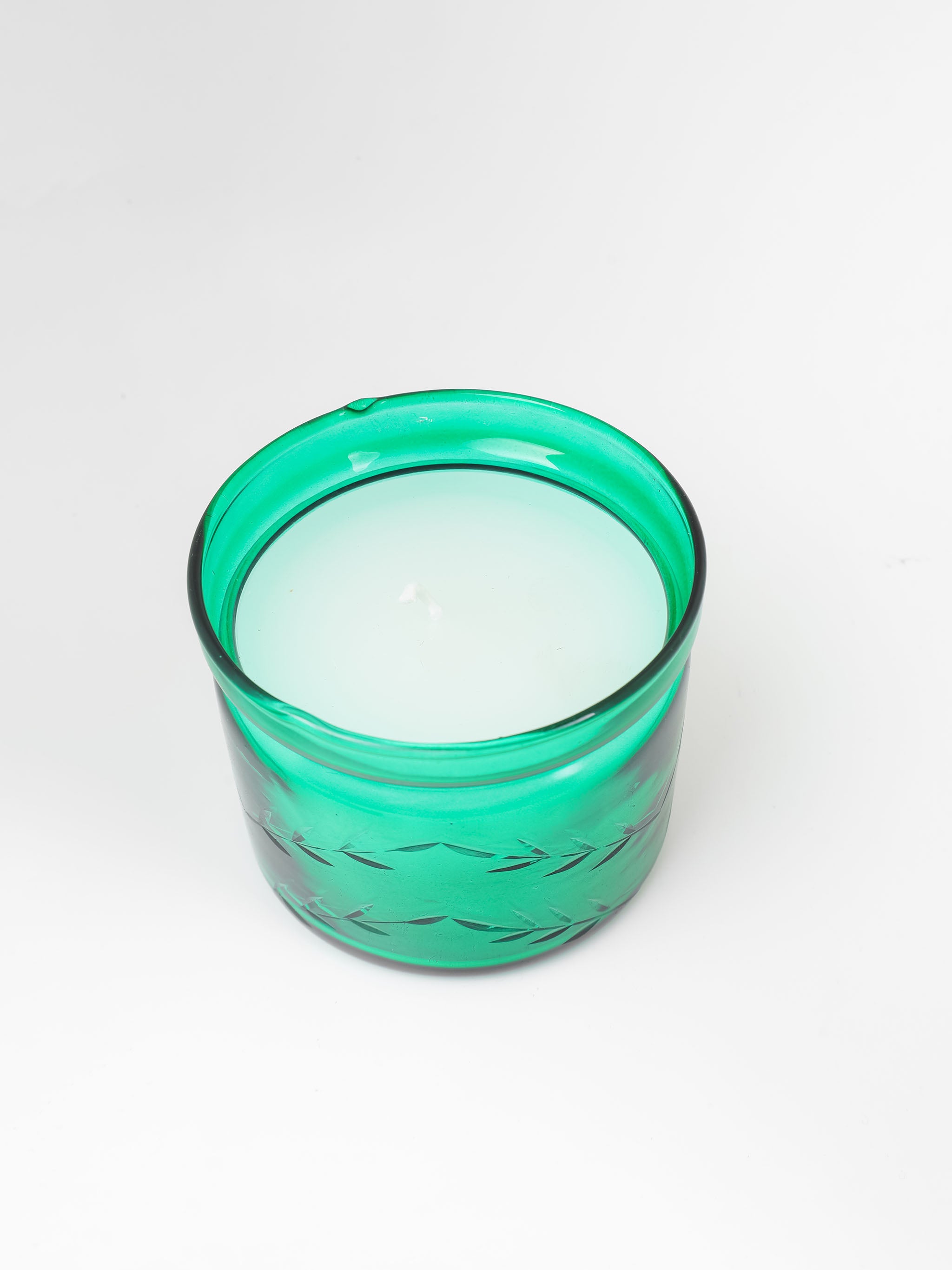Sugam Candle green(set of 2)