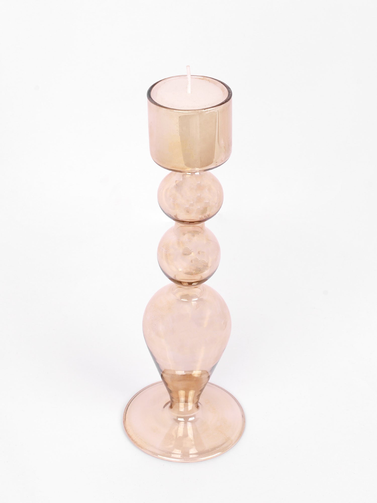 Roshini Smoky Black Candlestand