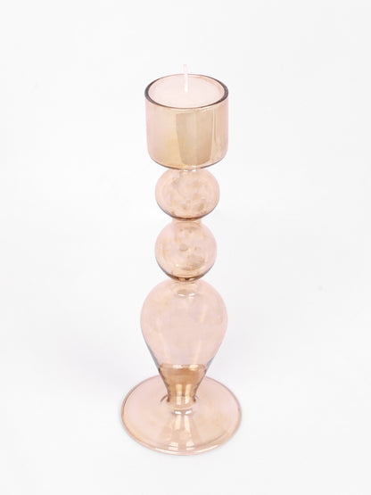 Roshini Smoky Black Candlestand