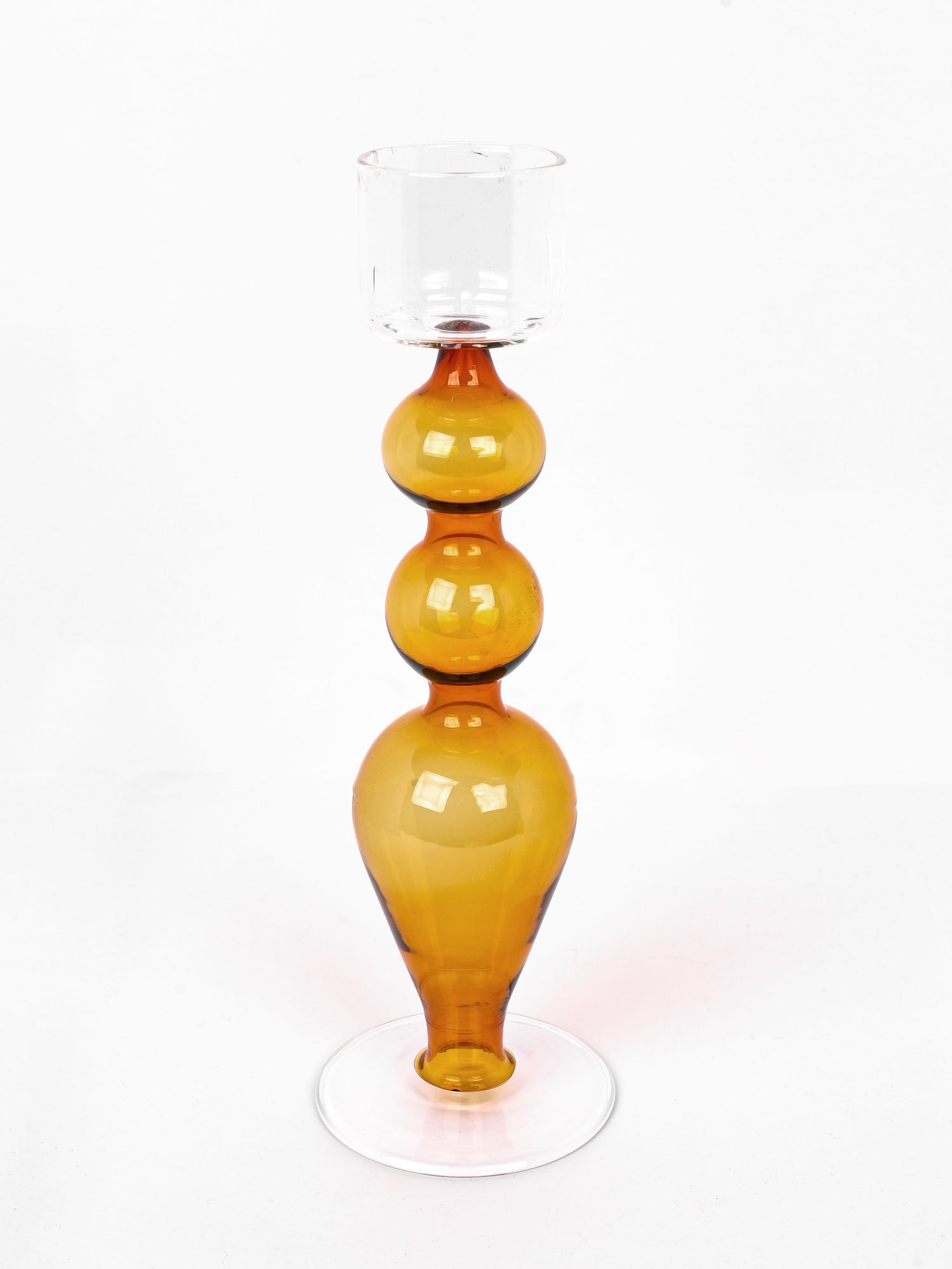 Roshini Amber Candlestand
