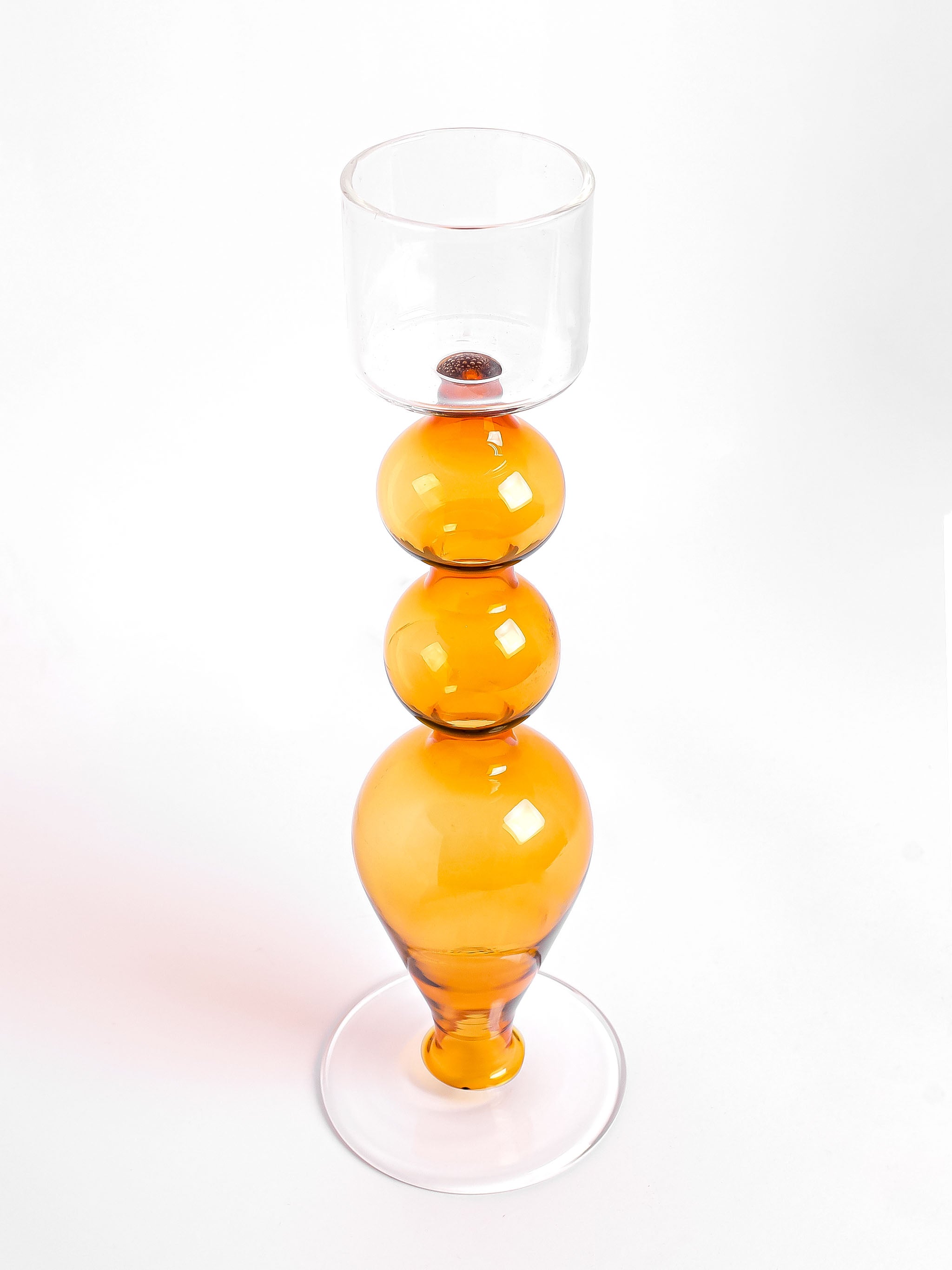 Roshini Amber Candlestand