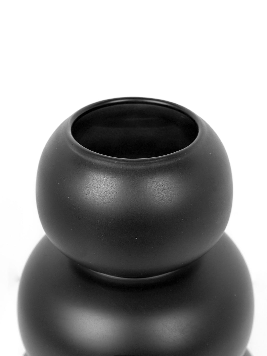 Cairn Vase Plain Black