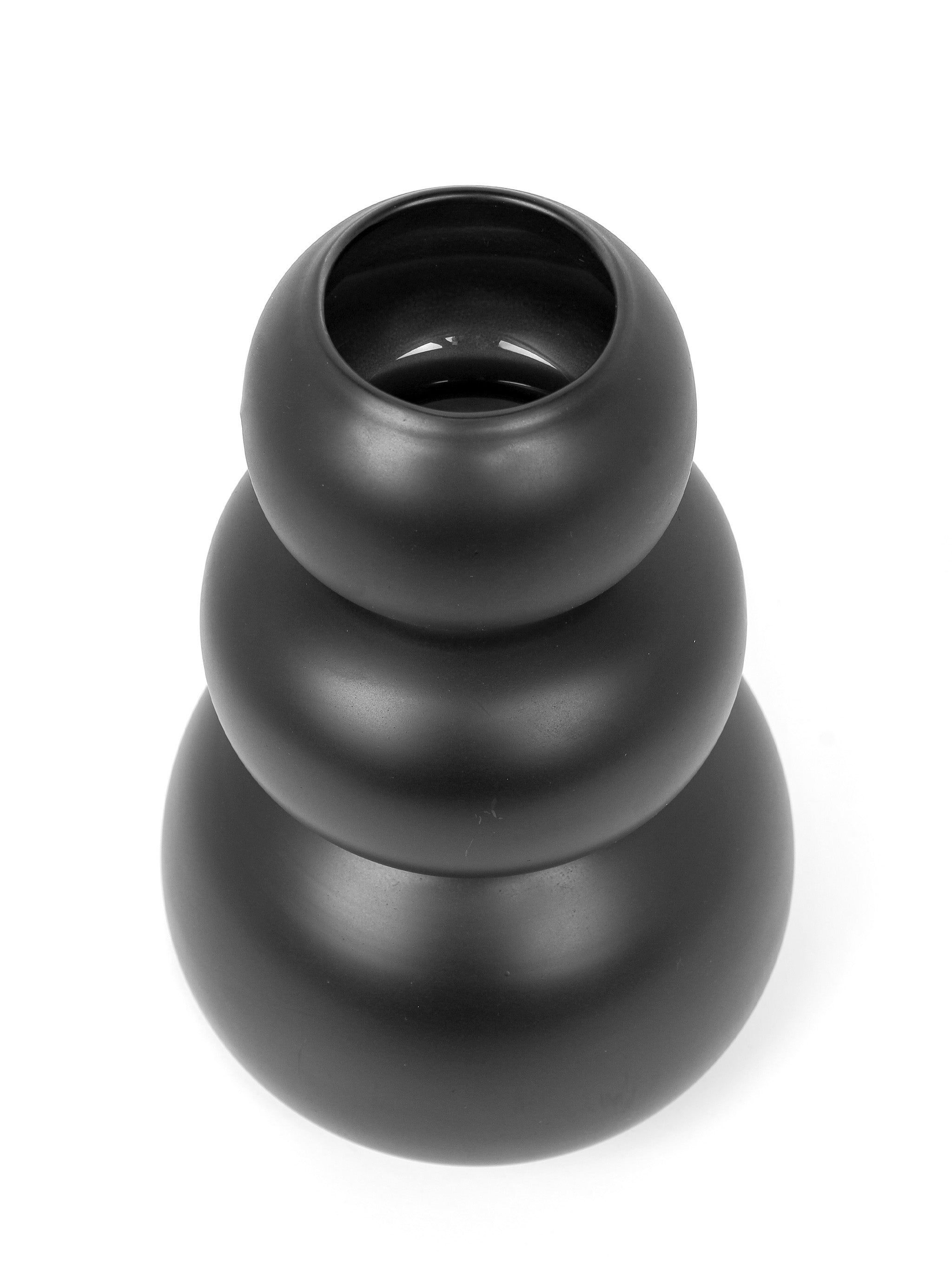 Cairn Vase Plain Black