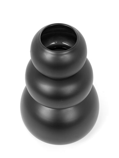 Cairn Vase Plain Black