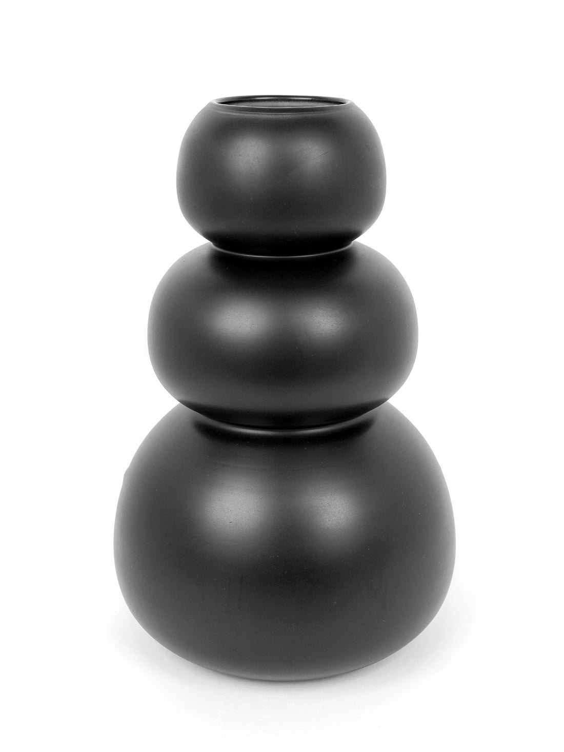 Cairn Vase Plain Black