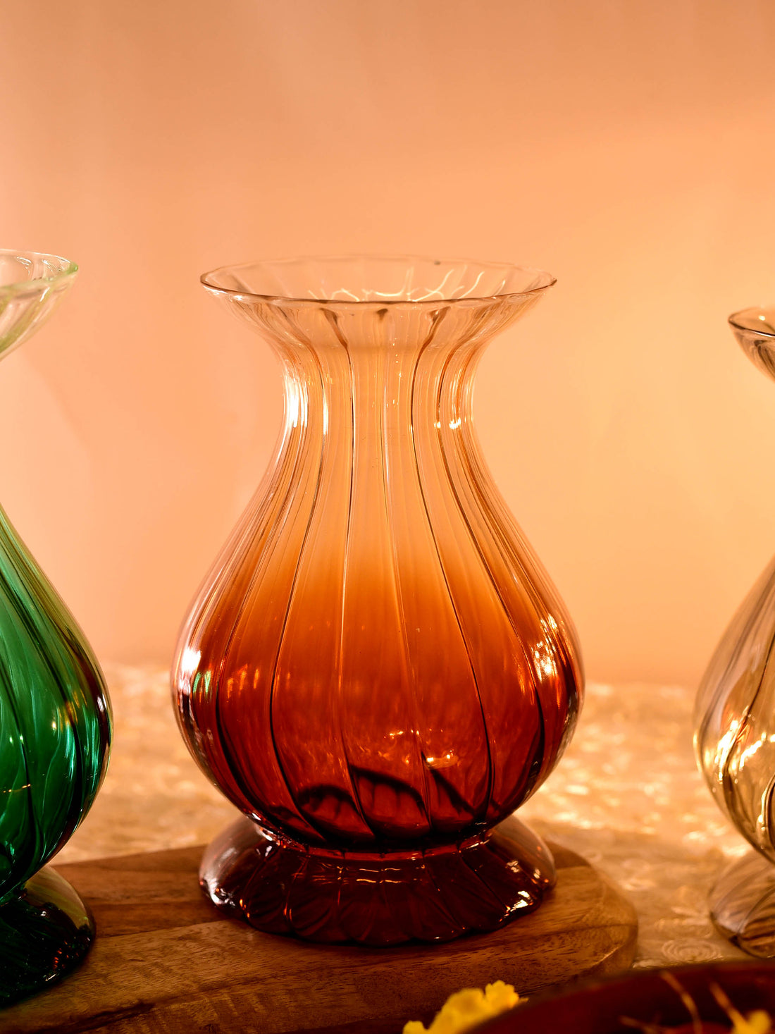 Bhumi Vase Red Ombre