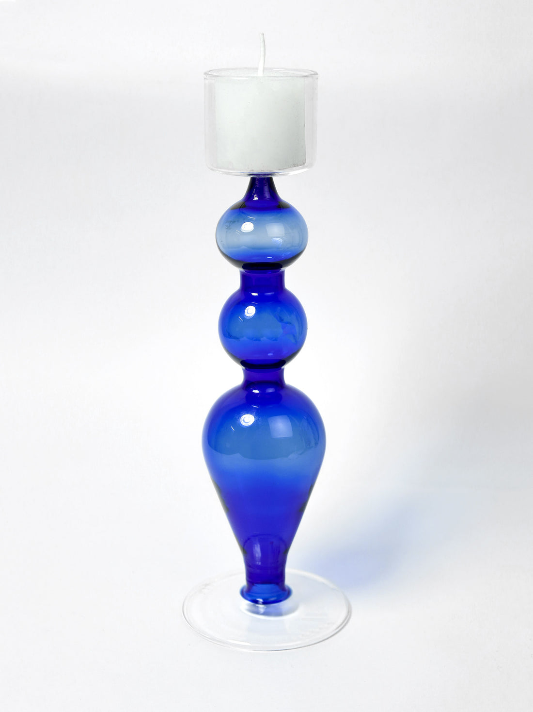 Roshini Blue Candlestand