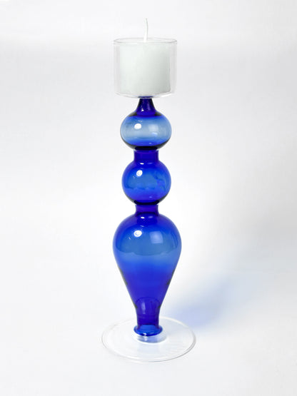 Roshini Blue Candlestand