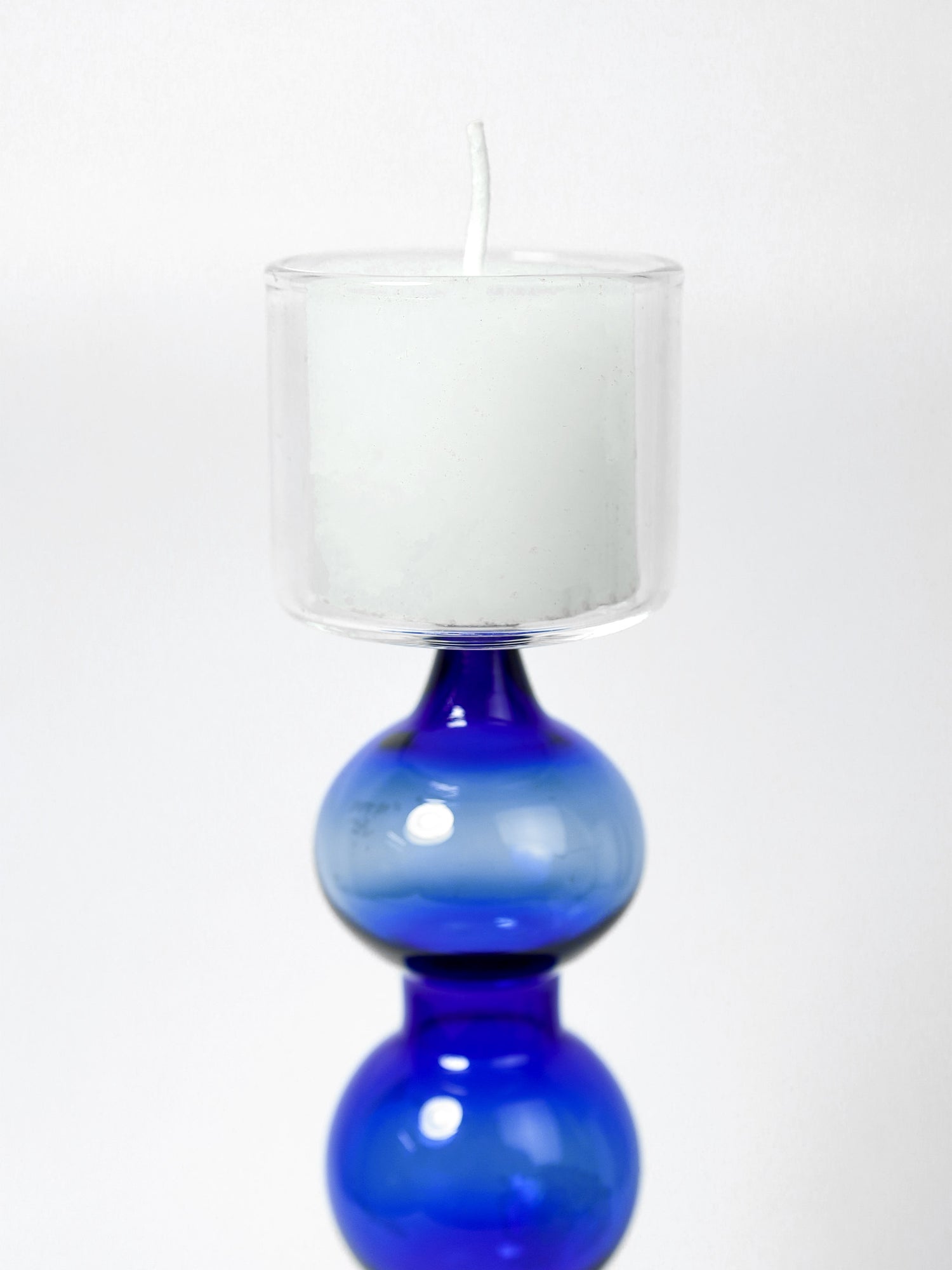 Roshini Blue Candlestand