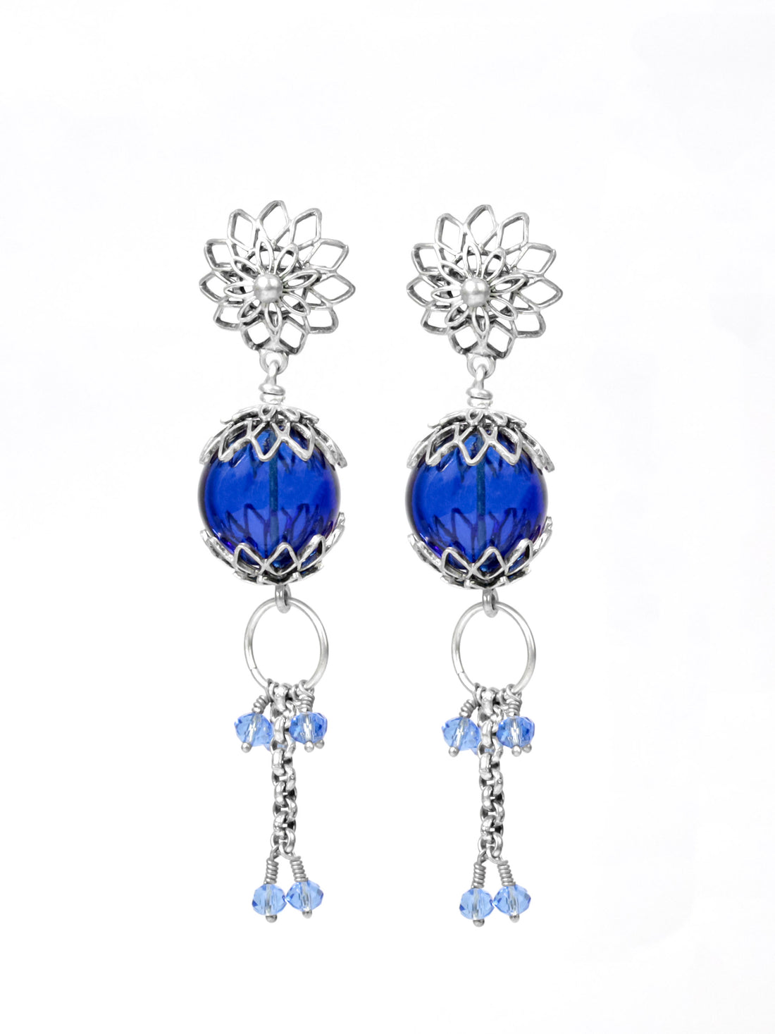 Azure Bloom Studs