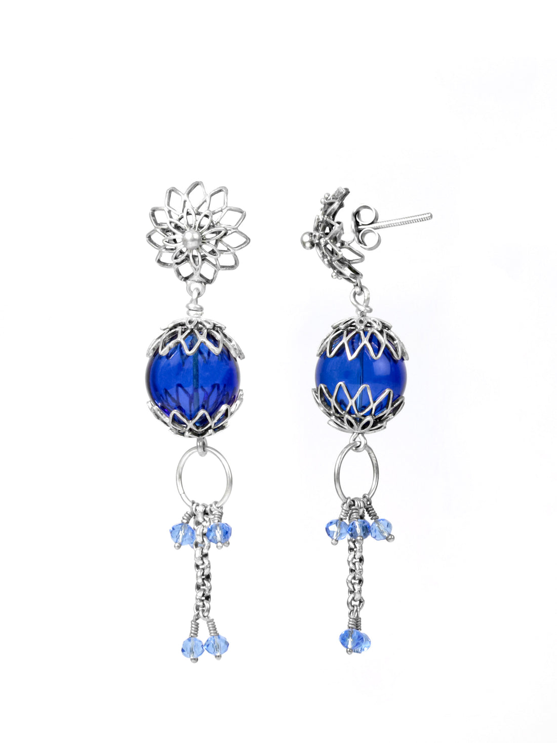 Azure Bloom Studs
