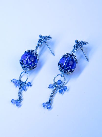 Azure Bloom Studs