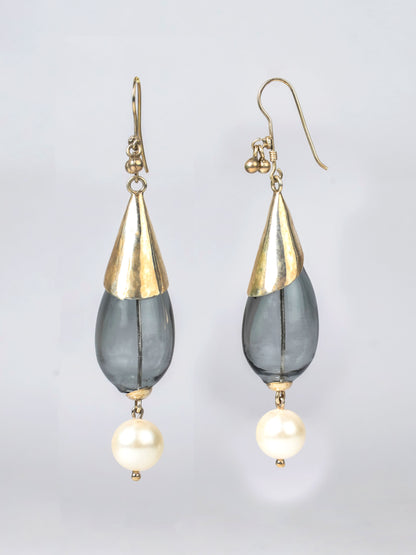 Smoky Amber / Smoky Gold Drop