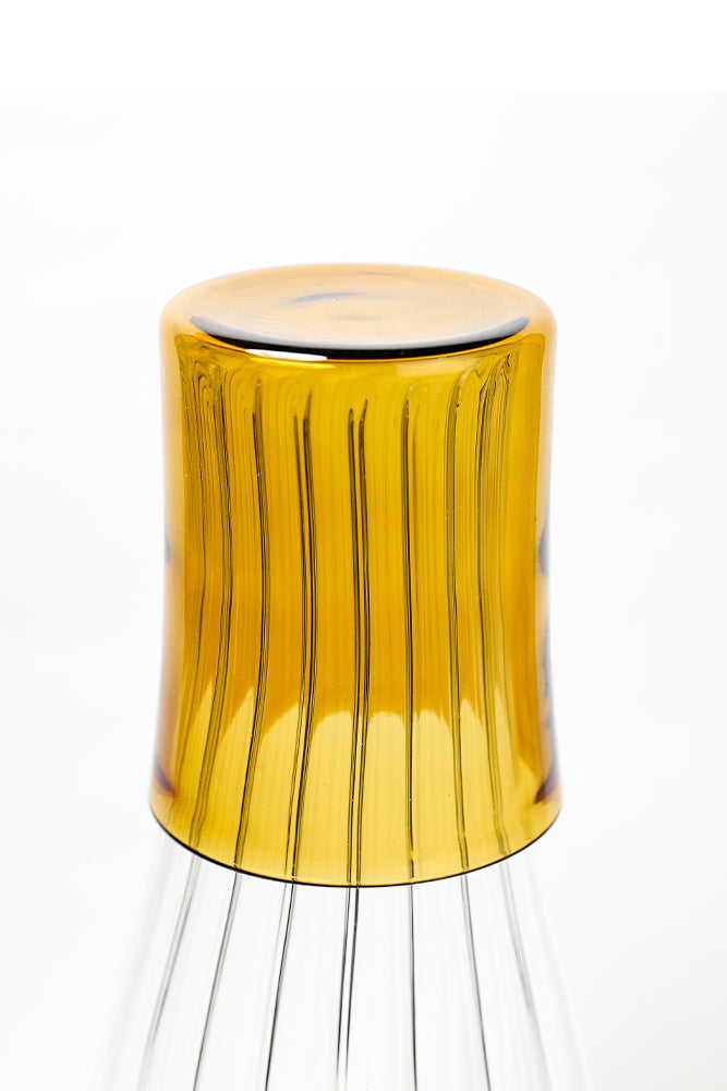 Tumbler Glass Amber