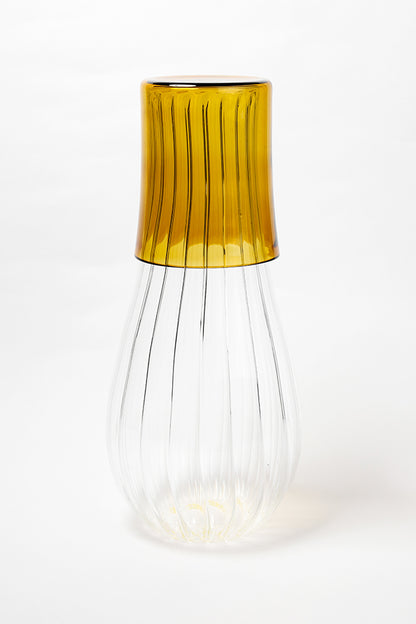 Tumbler Glass Amber