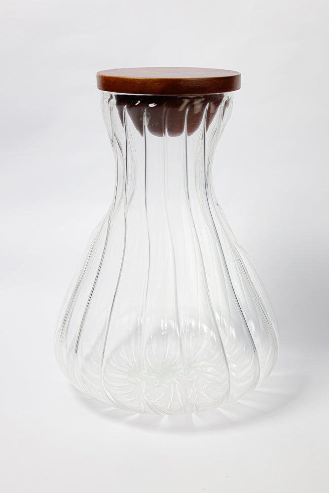 Dimpled Ribbed Pitcher