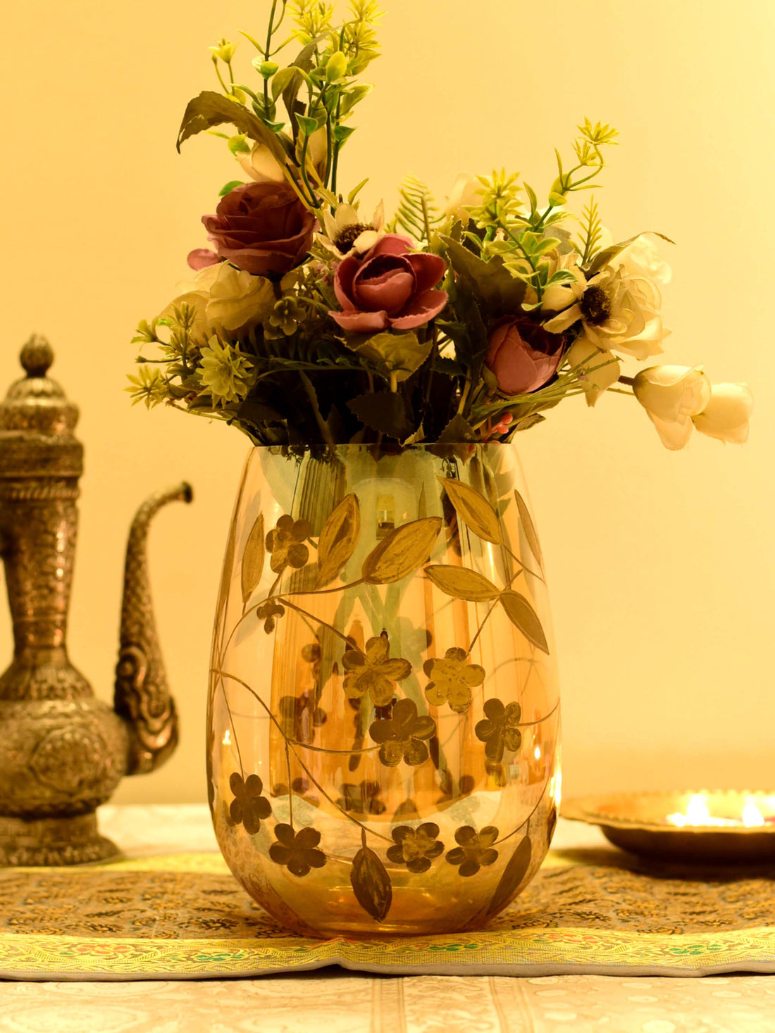 Midas Vase Round golden